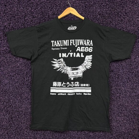 Initial d T-shirt size extra large - Picture 1 of 4